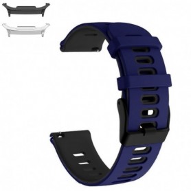 Curea din silicon compatibila cu Samsung Galaxy Watch9 44mm/40mm, Samsung Galaxy Watch 8 44mm/40mm, Navy Blue