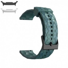 Curea din silicon compatibila cu Samsung Galaxy Watch9 44mm/40mm, Samsung Galaxy Watch 8 44mm/40mm, Veronese Green