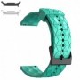 Curea din silicon compatibila cu Samsung Galaxy Watch9 44mm/40mm, Samsung Galaxy Watch 8 44mm/40mm, Pearl Green