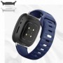 Curea din silicon compatibila cu Samsung Galaxy Watch9 44mm/40mm, Samsung Galaxy Watch 8 44mm/40mm, Cerulean Blue
