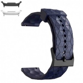 Curea din silicon compatibila cu Samsung Galaxy Watch9 44mm/40mm, Samsung Galaxy Watch 8 44mm/40mm, Zaffre Blue