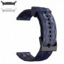 Curea din silicon compatibila cu Samsung Galaxy Watch9 44mm/40mm, Samsung Galaxy Watch 8 44mm/40mm, Zaffre Blue