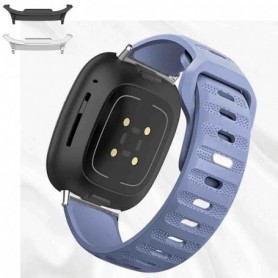 Curea din silicon compatibila cu Samsung Galaxy Watch9 44mm/40mm, Samsung Galaxy Watch 8 44mm/40mm, Baby Blue