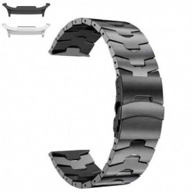 Curea Titan compatibila cu Samsung Galaxy Watch9 44mm/40mm, Samsung Galaxy Watch 8 44mm/40mm, Titan Ash