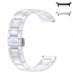 Curea ceramica, compatibila Samsung Galaxy Watch Ultra1 si Samsung Galaxy Watch Ultra2, Alb