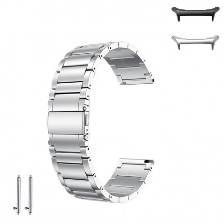 Curea metalica compatibila Samsung Galaxy Watch Ultra1 si Samsung Galaxy Watch Ultra2, Silver