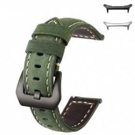 Curea piele naturala, compatibila Samsung Galaxy Watch Ultra1 si Samsung Galaxy Watch Ultra2, Forest Green