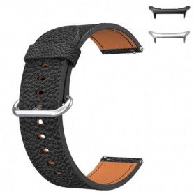Curea piele, compatibila Samsung Galaxy Watch Ultra1 si Samsung Galaxy Watch Ultra2, Size S, Negru