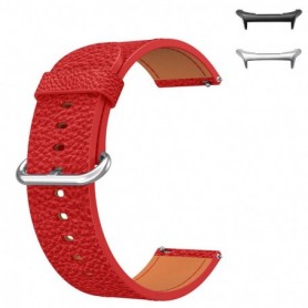 Curea piele, compatibila Samsung Galaxy Watch Ultra1 si Samsung Galaxy Watch Ultra2, Size S, Rosu
