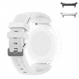 Curea silicon, compatibila Samsung Galaxy Watch Ultra1 si Samsung Galaxy Watch Ultra2, White
