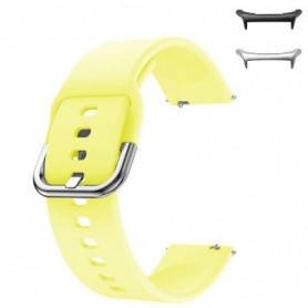 Curea din silicon compatibila cu Samsung Galaxy Watch Ultra1 si Samsung Galaxy Watch Ultra2, Lemon Yellow