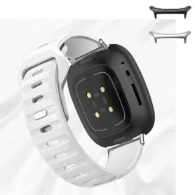 Curea din silicon compatibila cu Samsung Galaxy Watch Ultra1 si Samsung Galaxy Watch Ultra2, Linen White