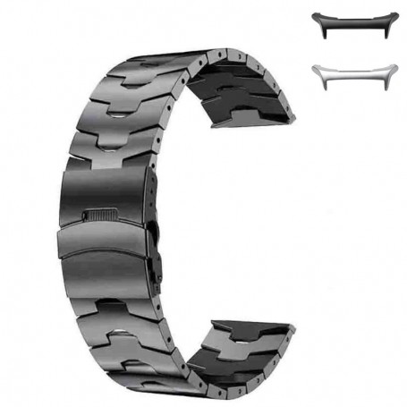 Curea Titan compatibila cu Samsung Galaxy Watch Ultra1 si Samsung Galaxy Watch Ultra2, Titan Ash