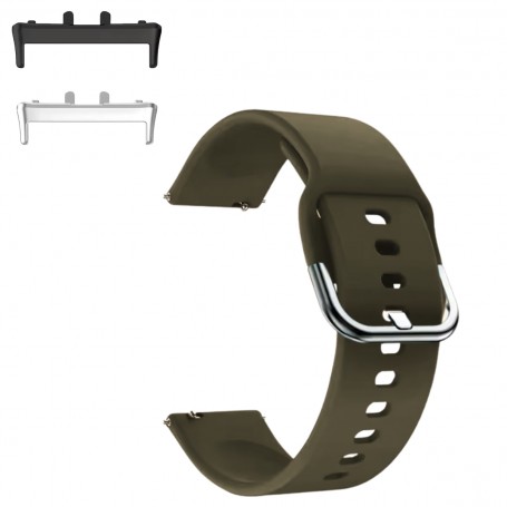 Curea silicon, compatibila Samsung Fit3, telescoape Quick Release, Desert Loop